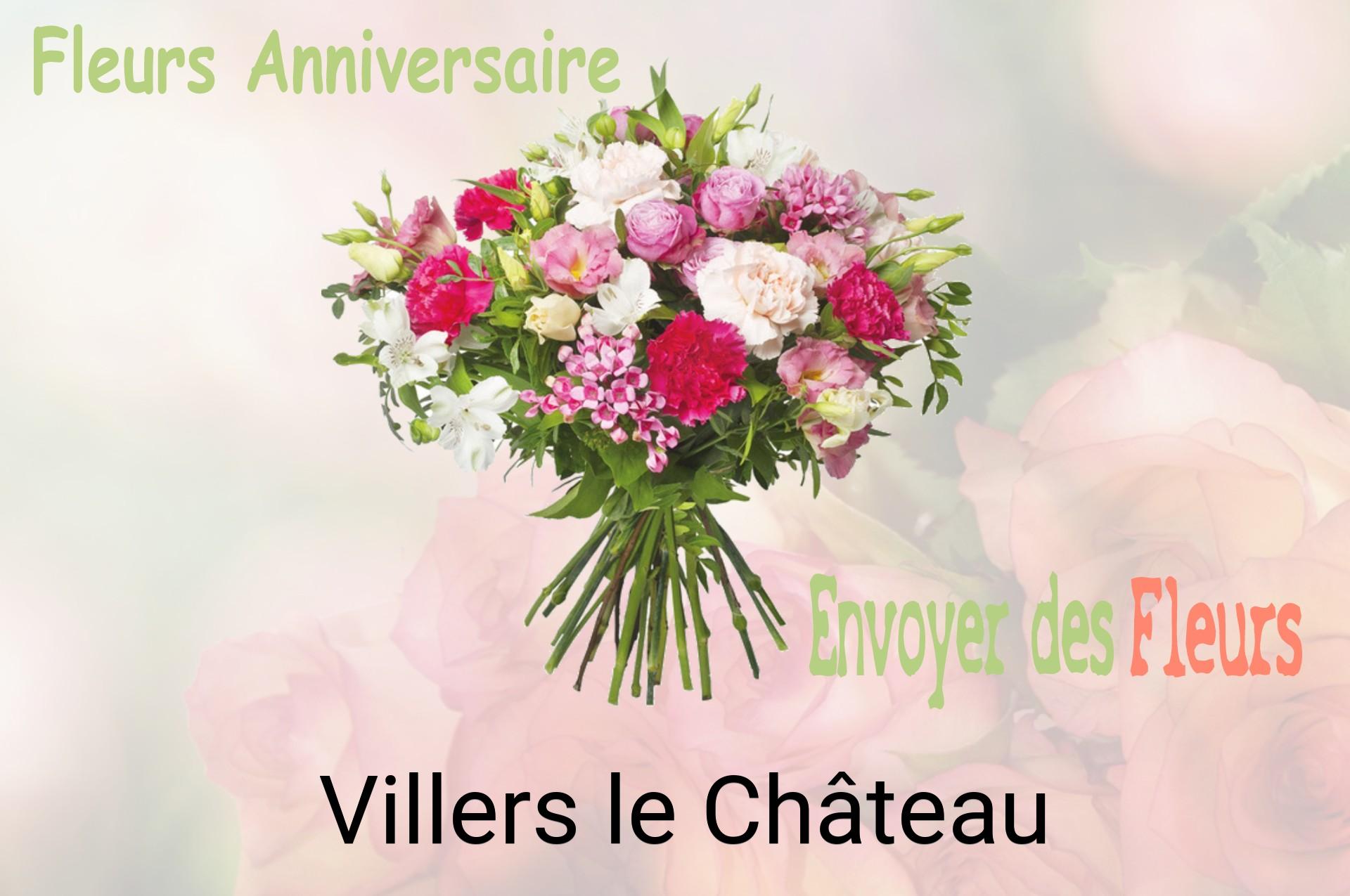 Bouquet de fleurs d’anniversaire livré à Villers-le-Château