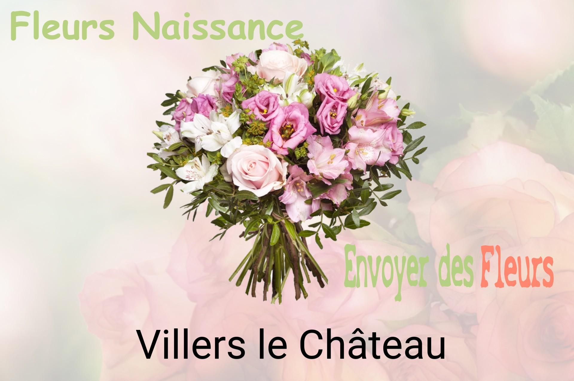 Bouquet de fleurs de naissance livré à Villers-le-Château